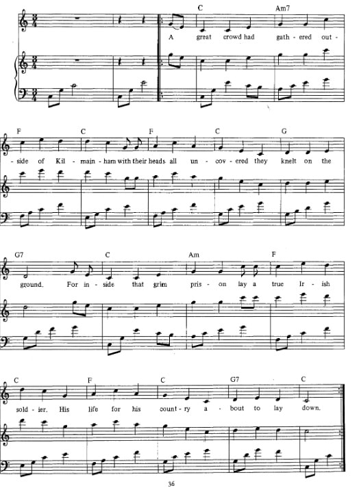 James Connolly sheet music in C Major