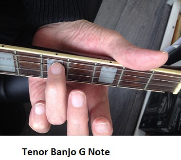 Low G note on tenor banjo