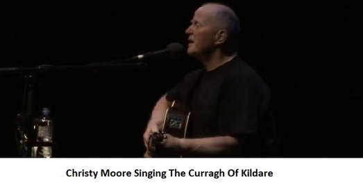 Christy Moore singing The Curragh Of Kildare