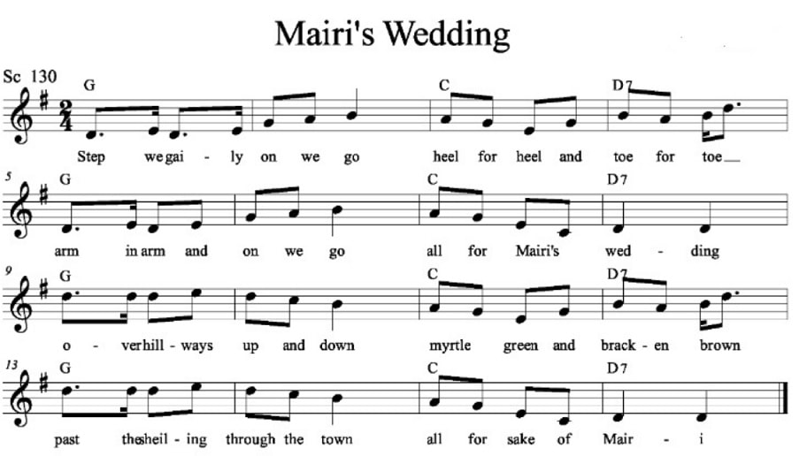 Marie's Wedding Sheet Music